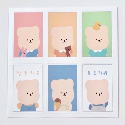 Bamtoree Bear - Sticker Pack