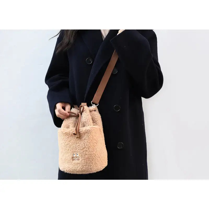 Romane x 10x10 - Brunch Brother Boucle Bag - Romane - Accessories, Bag - Harumio