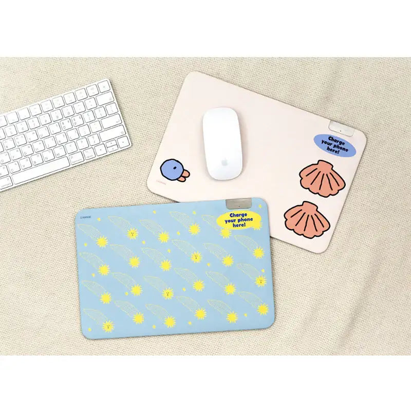 Romane x 10x10 - Brunch Brother Fast Wireless Charging Mousepad - Romane - Accesories - Harumio
