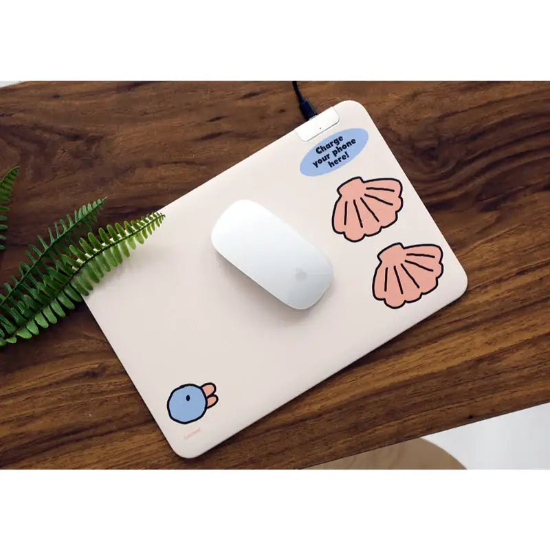 Romane x 10x10 - Brunch Brother Fast Wireless Charging Mousepad - Romane - Accesories - Harumio