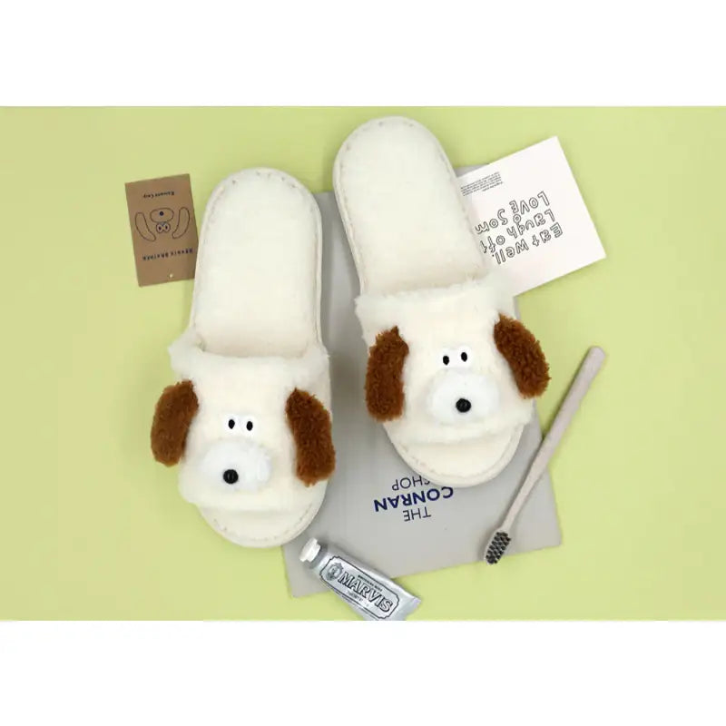 Romane x 10x10 - Brunch Brother Fluffy Home Slippers - Romane - Accesories - Harumio