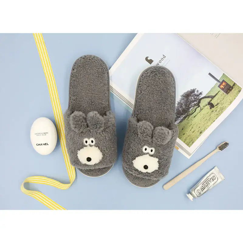 Romane x 10x10 - Brunch Brother Fluffy Home Slippers - Romane - Accesories - Harumio