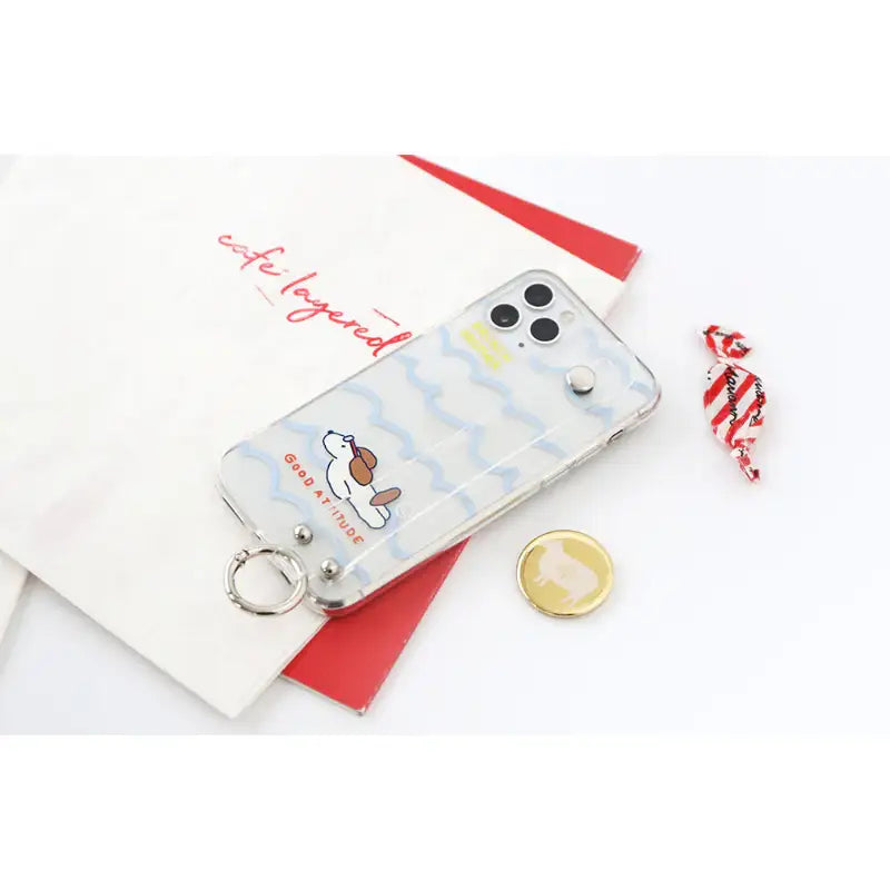 Romane x 10x10 - Jelly Holder Case for iPhone - Romane - iPhone case - Harumio