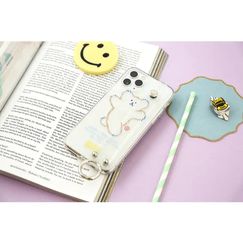 Romane x 10x10 - Jelly Holder Case for iPhone - Romane - iPhone case - Harumio