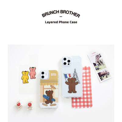 Romane x 10x10 - Brunch Brother Layered iPhone Case