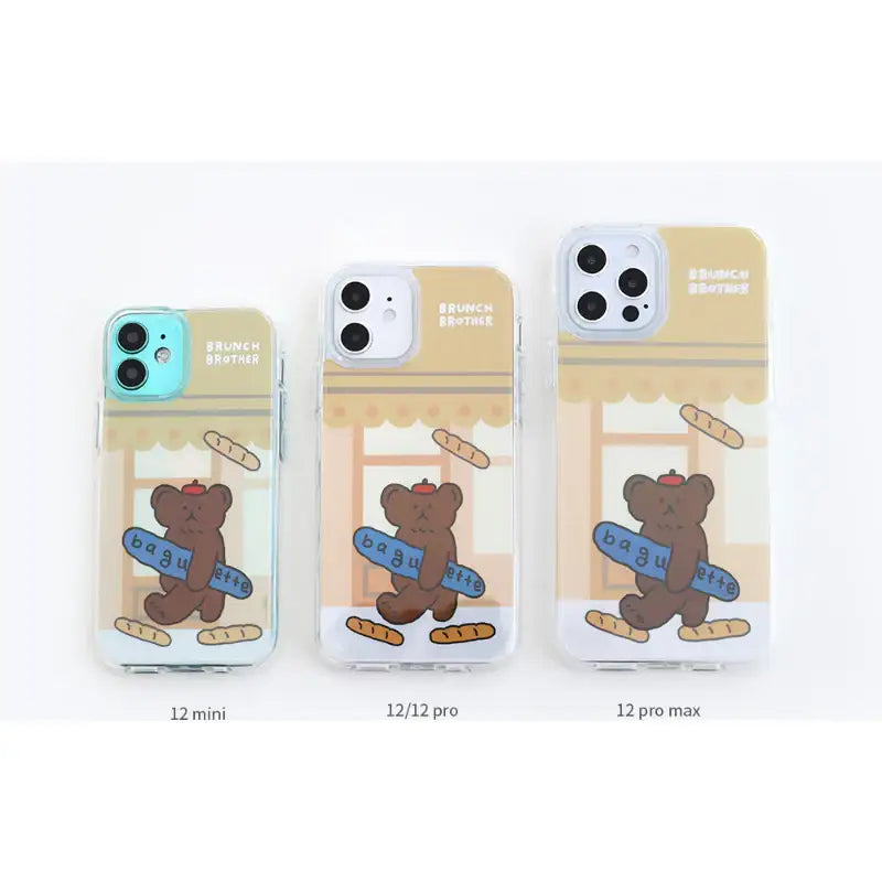 Romane x 10x10 - Brunch Brother Layered iPhone Case - Romane - iPhone case - Harumio