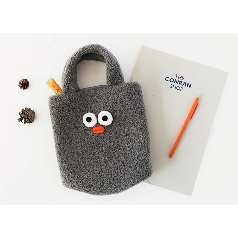 Romane x 10x10 - Brunch Brother Pom Pom Boucle - Romane - Accessories, Bag - Harumio