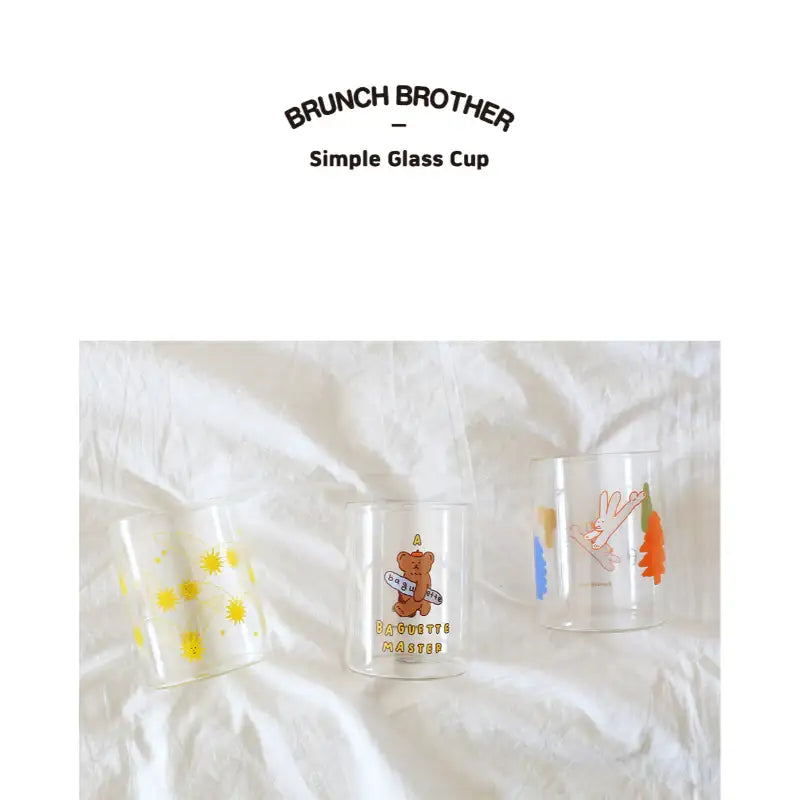 Romane x 10x10 - Simple Glass Cup - Romane - Glass Cup - Harumio