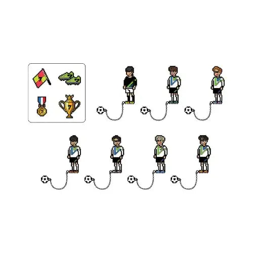 GOT7 - Fly GOT7 Chain Badge Set - GOT7 - Accessories - Harumio