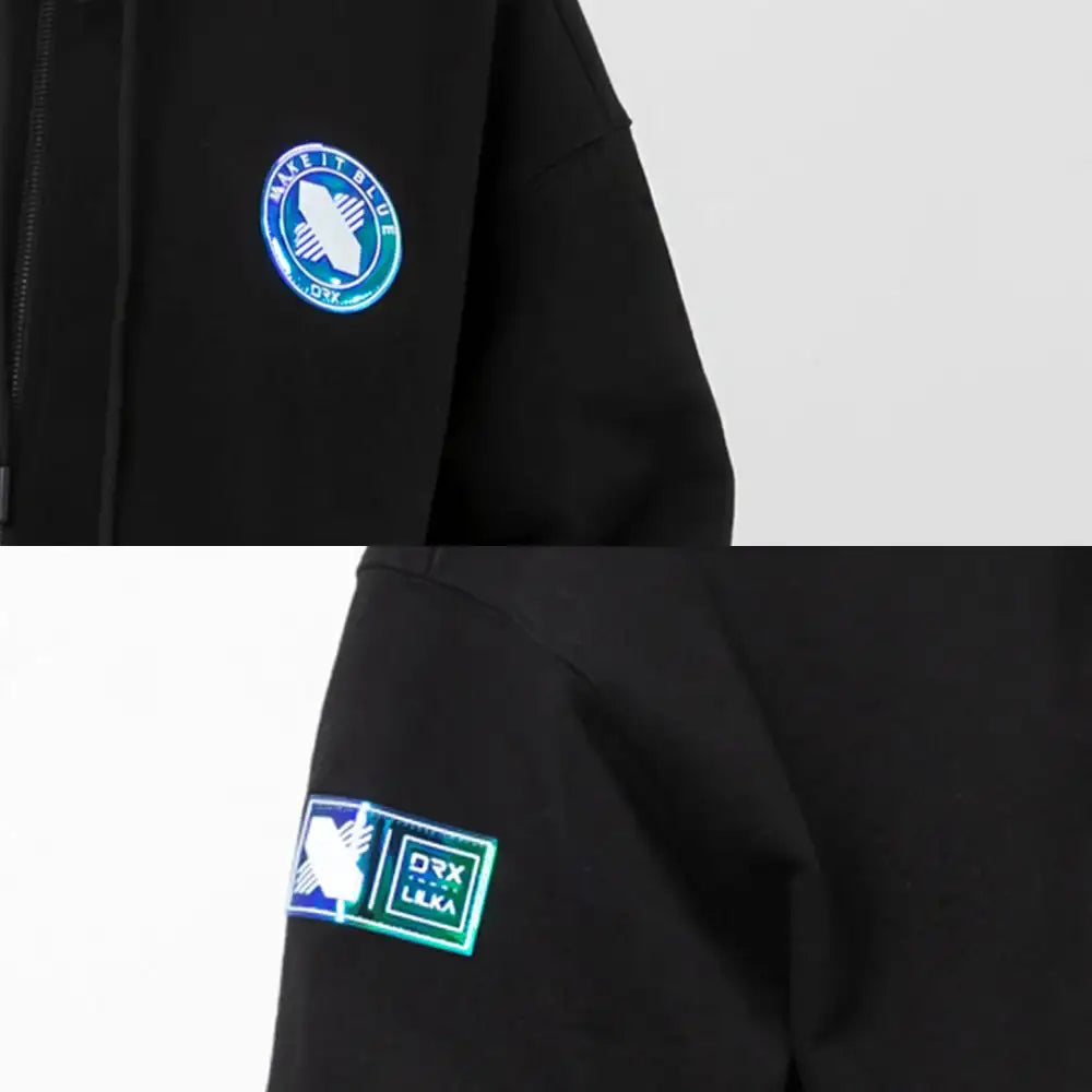 DRX x LILKA - Crop Hoodie Zip-Up - DRX x LILKA - Clothing - Harumio