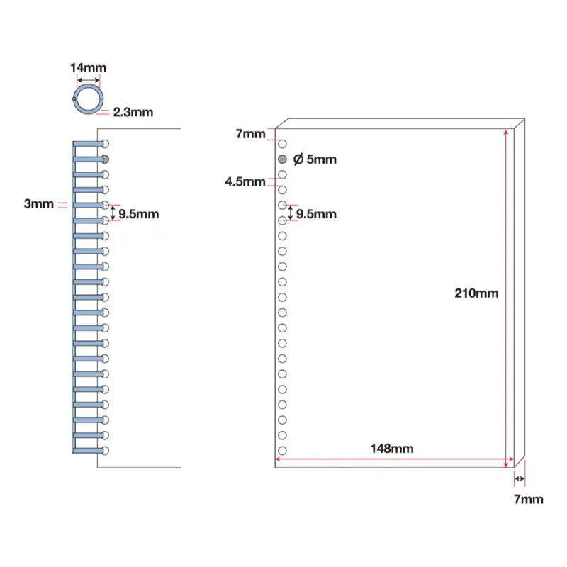 THENCE - Binder Note Paper - THENCE - Stationary - Harumio