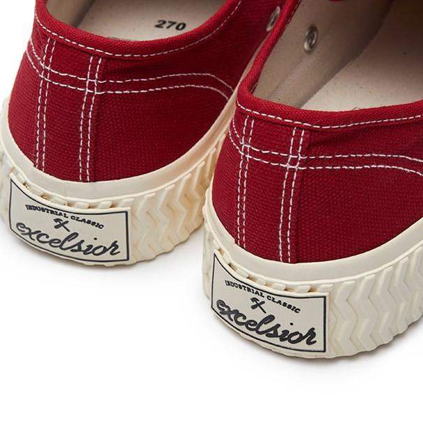 EXCELSIOR - 19FW Bolt Low Seasonal Color - Chili Red - EXCELSIOR - Footwear - Harumio