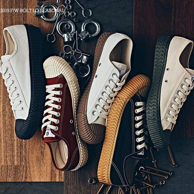 EXCELSIOR - 19FW Bolt Low Seasonal Color - Chili Red - EXCELSIOR - Footwear - Harumio