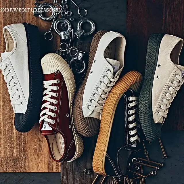 EXCELSIOR - 19FW Bolt Low Seasonal Color - Natural - EXCELSIOR - Footwear - Harumio