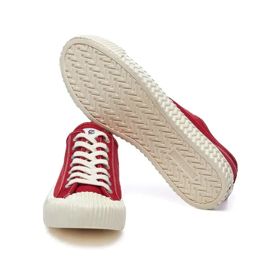 韓国の人気☆【EXCELSIOR ] ☆ BOLT LOW ☆UNISEX☆ EXCELSIOR - 19FW Bolt Low Seasonal Color - Chili Red – Harumio