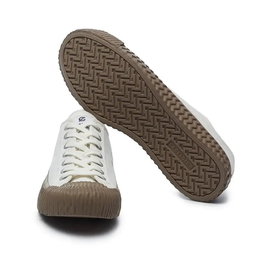 EXCELSIOR - 19FW Bolt Low Seasonal Color - Steam White Nut Gum Sole - EXCELSIOR - Footwear - Harumio