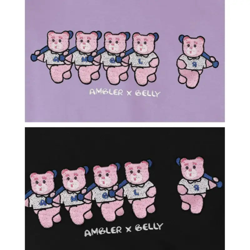 Bellygom x Ambler - Run Away Belly! Unisex Overfit Sweatshirt - Bellygom x Ambler - Sweatshirt - Harumio