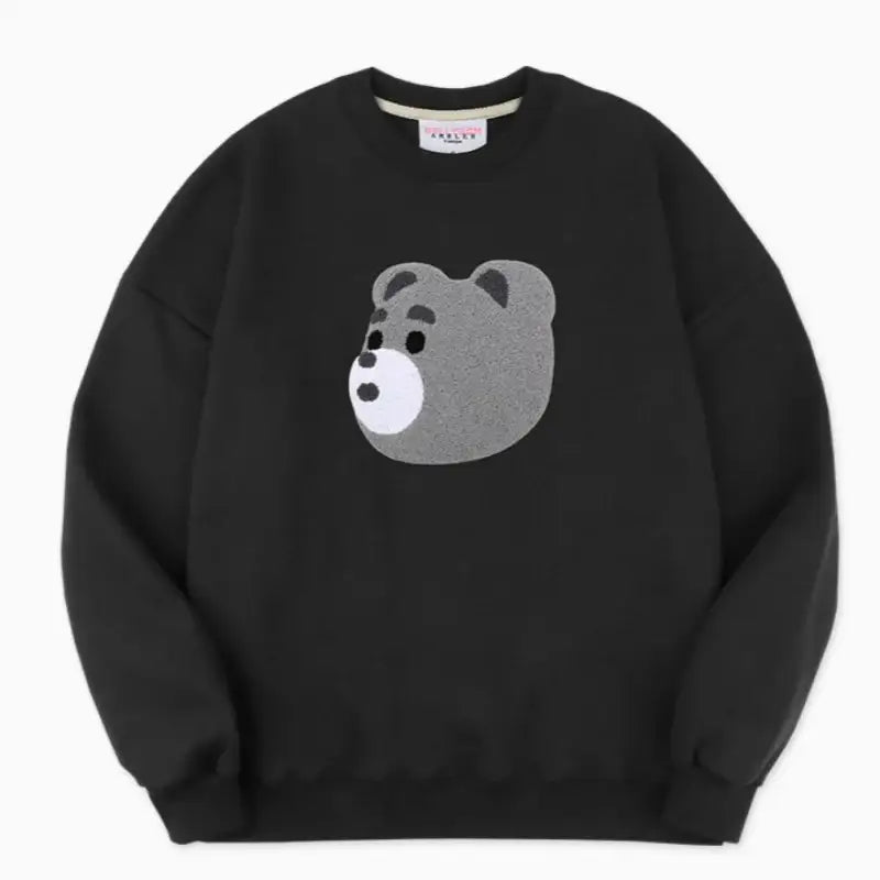 Bellygom x Ambler - Bellygom Face Unisex Overfit Sweatshirt - Bellygom x Ambler - Sweatshirt - Harumio