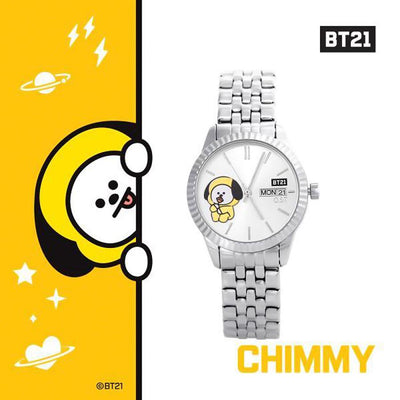 BT21 x OST - Chimmy Bezel Point Metal Watch