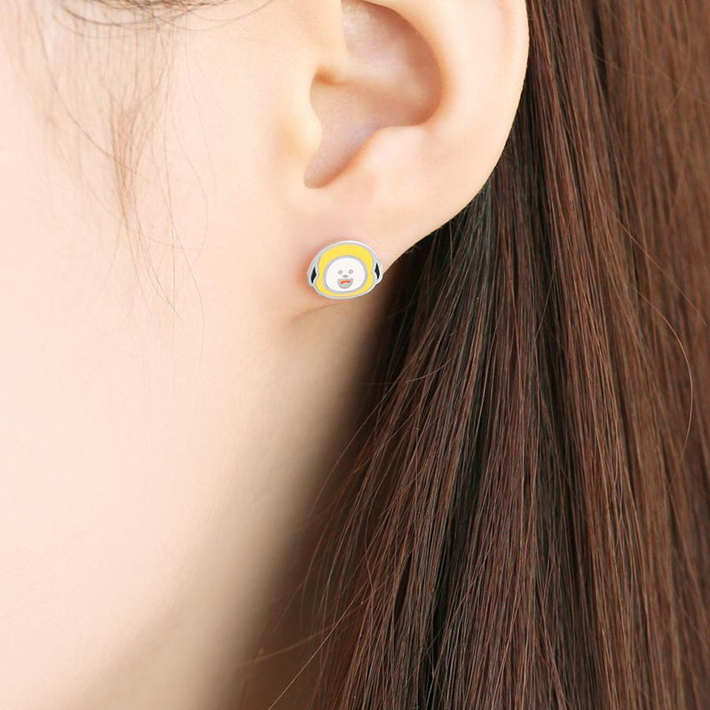 BT21 x OST - Chimmy Silver Earrings Pack