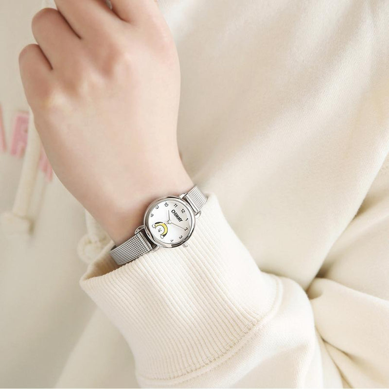 BT21 x OST - Chimmy Silver Mesh Watch