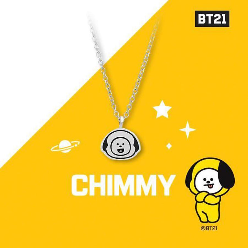 BT21 x OST - Chimmy Silver Necklace