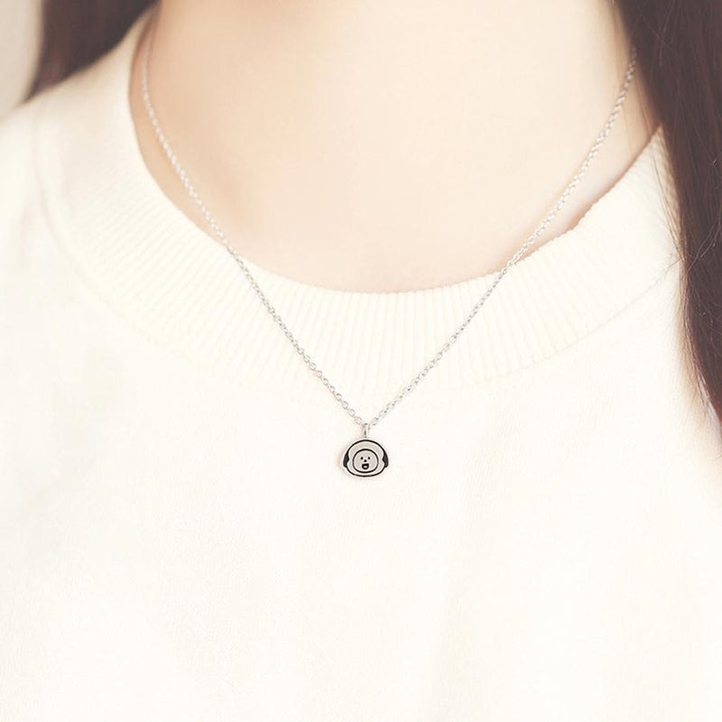 BT21 x OST - Chimmy Silver Necklace
