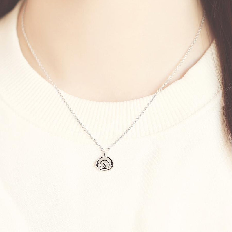 BT21 x OST - Chimmy Silver Necklace