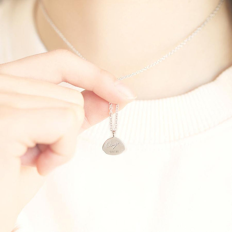 BT21 x OST - Chimmy Silver Necklace