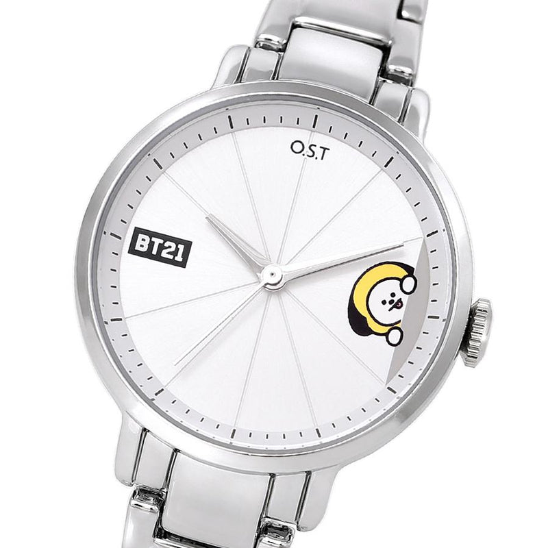 BT21 x OST - Chimmy Simple Metal Watch