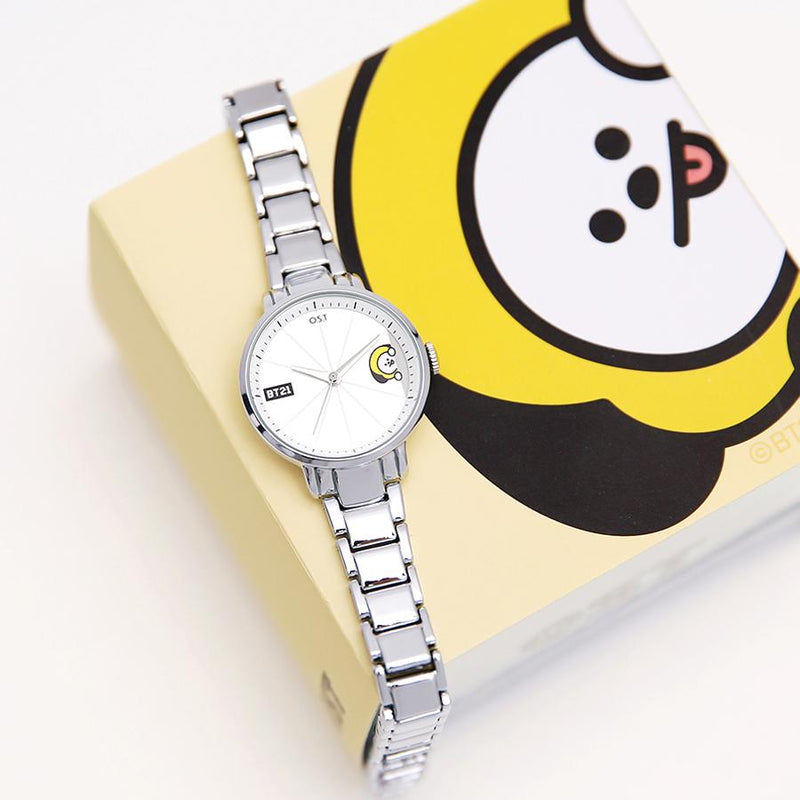 BT21 x OST - Chimmy Simple Metal Watch