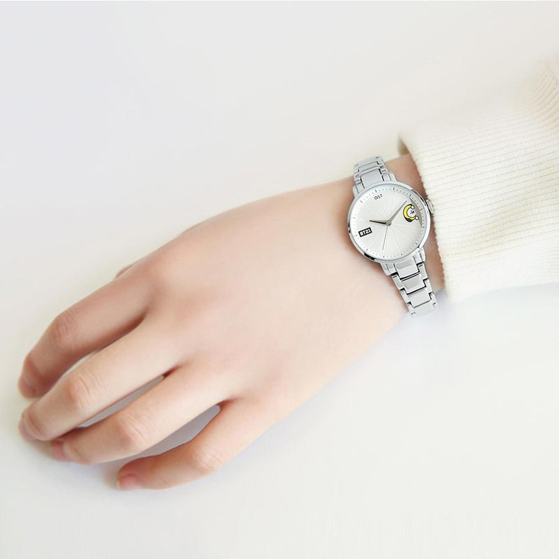 BT21 x OST - Chimmy Simple Metal Watch