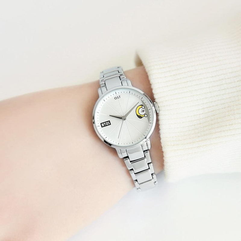 BT21 x OST - Chimmy Simple Metal Watch