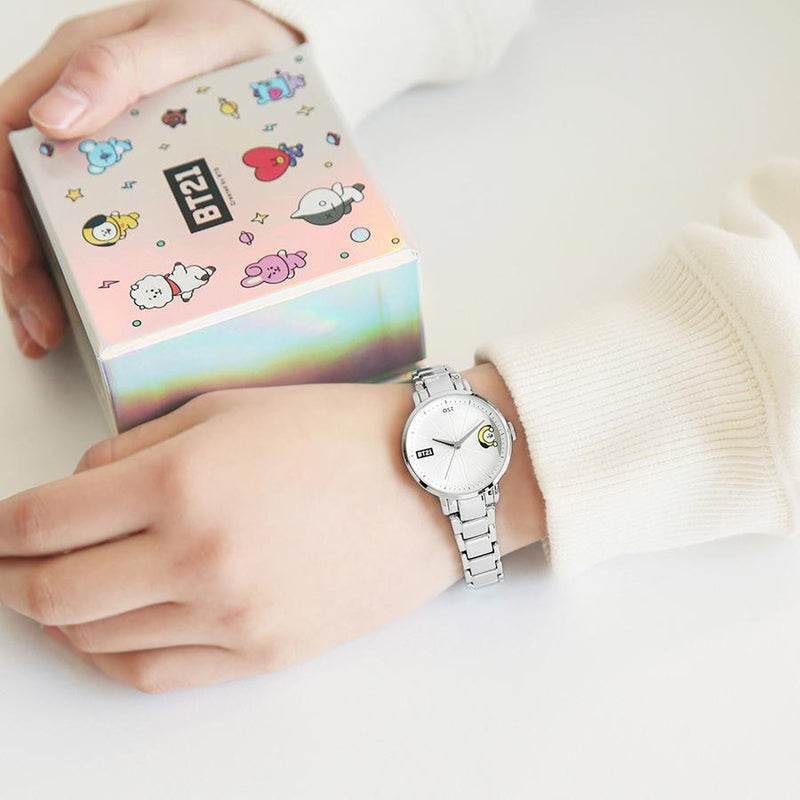 BT21 x OST - Chimmy Simple Metal Watch
