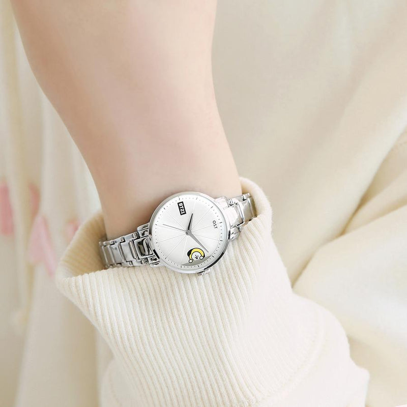 BT21 x OST - Chimmy Simple Metal Watch