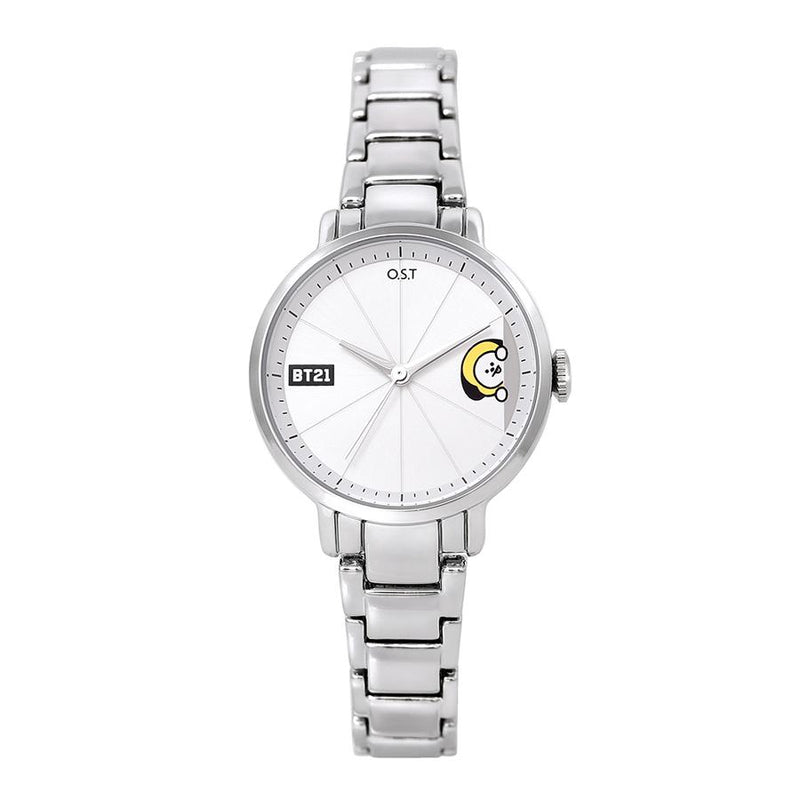 BT21 x OST - Chimmy Simple Metal Watch