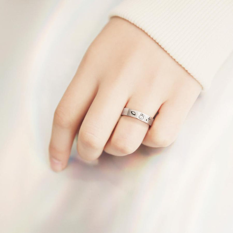 BT21 x OST - Cooky Silver Ring