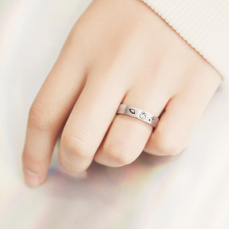 BT21 x OST - Cooky Silver Ring