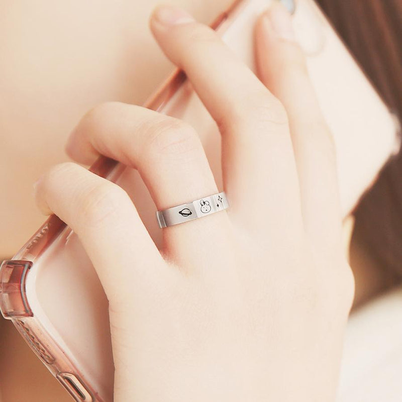 BT21 x OST - Cooky Silver Ring