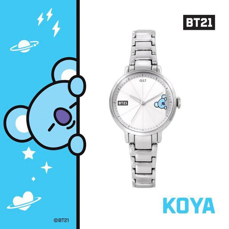 BT21 x OST - Koya Simple Metal Watch