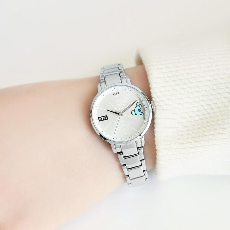 BT21 x OST - Koya Simple Metal Watch