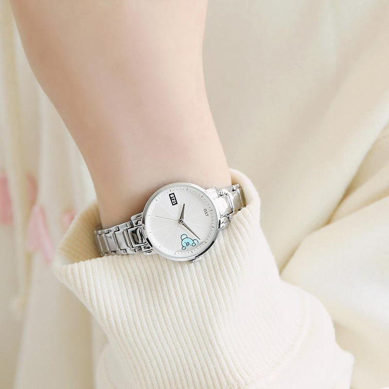BT21 x OST - Koya Simple Metal Watch
