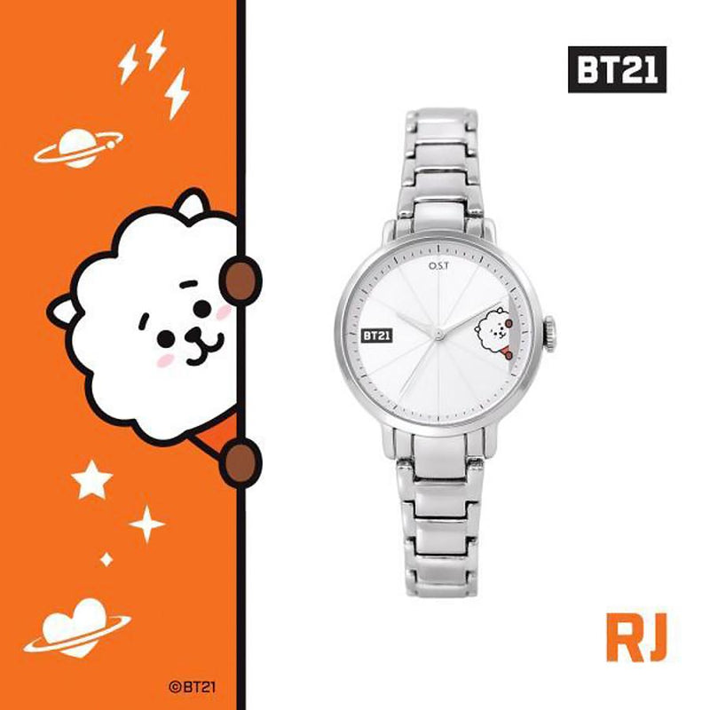 BT21 x OST - RJ Simple Metal Watch