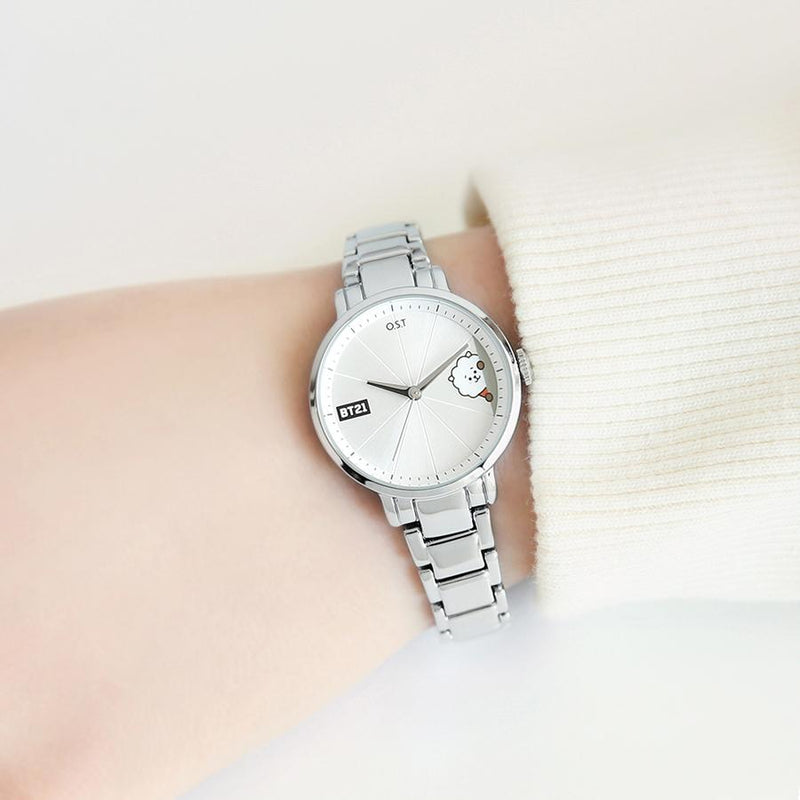 BT21 x OST - RJ Simple Metal Watch