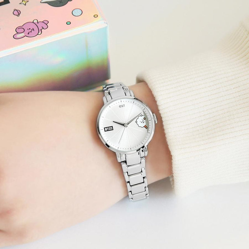 BT21 x OST - RJ Simple Metal Watch