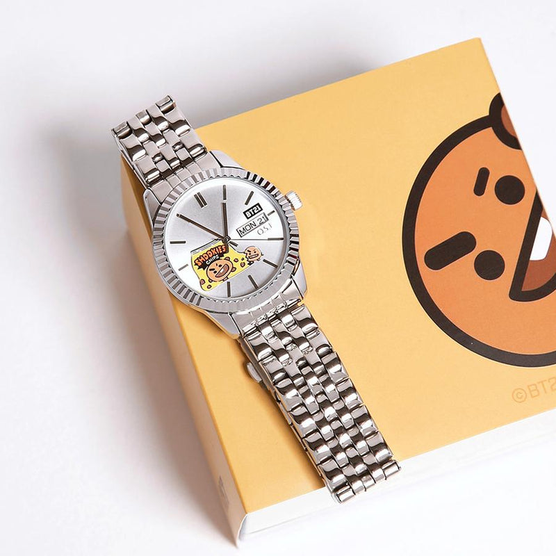 BT21 x OST - Shooky Bezel Point Metal Watch