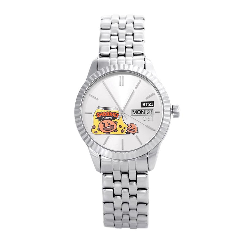 BT21 x OST - Shooky Bezel Point Metal Watch