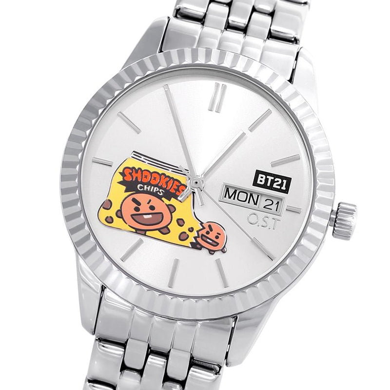 BT21 x OST - Shooky Bezel Point Metal Watch