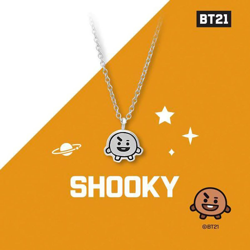 BT21 x OST - Shooky Silver Necklace