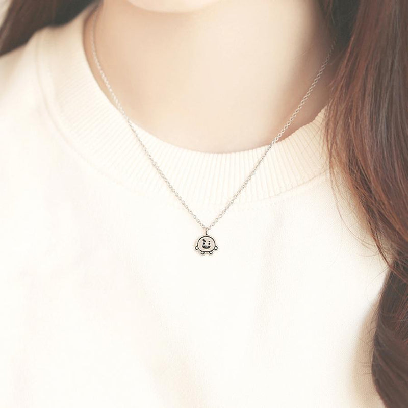 BT21 x OST - Shooky Silver Necklace